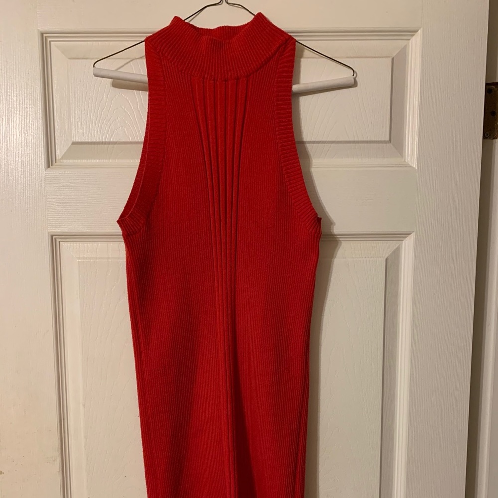 Red Stiletto Sweater Dress